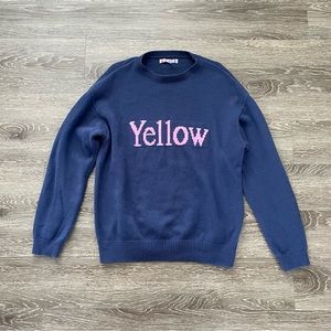 UO “Yellow” Sweater
